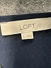Ann Taylor LOFT 100% Polyester Black Sleeveless Blouse Size L - photo 7