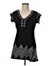 BCBGMAXAZRIA Black Short Sleeve Top Size M (estimated) - photo 1