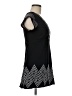 BCBGMAXAZRIA Black Short Sleeve Top Size M (estimated) - photo 4