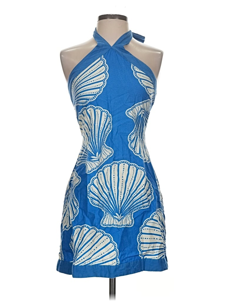 Pre-owned Japna Cocktail Dress In Blue