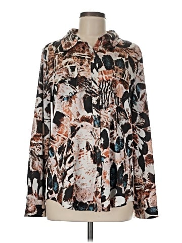 Calvin Klein Long Sleeve Blouse (view 1)