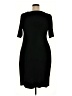 Connected Apparel Solid Black Cocktail Dress Size 18 - photo 2