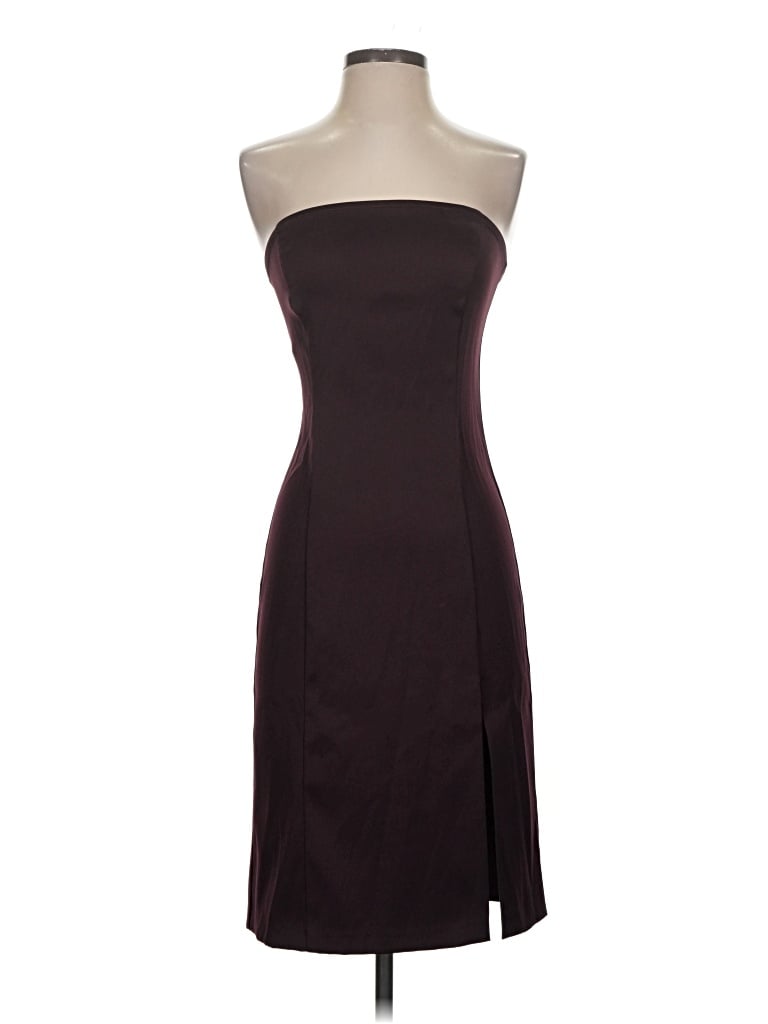 Pre-owned Sisley Paris Cocktail Dress In Burgundy