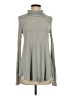Deletta Gray Turtleneck Sweater Size XS - photo 1