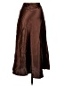 Shein 100% Polyester Solid Brown Formal Skirt Size XS (tall) - photo 2