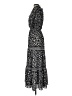 Max Studio Floral White Black Casual Dress Size S - photo 5