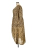 Torrid 100% Polyester Animal Print Tan Casual Dress Size 3X Plus (3) - photo 5