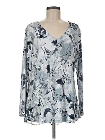 Susan Graver Long Sleeve Blouse (view 1)