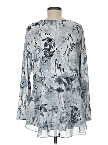 Susan Graver Long Sleeve Blouse (view 2)