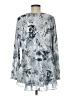 Susan Graver Silver Long Sleeve Blouse Size M - photo 2