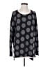 Nally & Millie Polka Dots Black Pullover Sweater Size S - photo 1