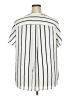 Torrid 100% Polyester Stripes Ivory Short Sleeve Blouse Size 3X Plus (3) - photo 2