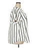 Torrid 100% Polyester Stripes Ivory Short Sleeve Blouse Size 3X Plus (3) - photo 4