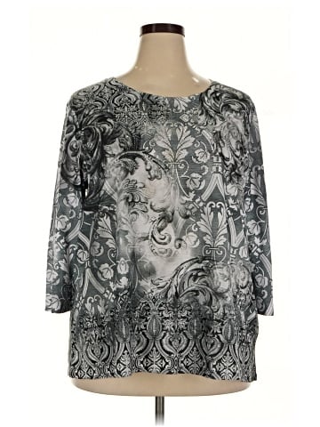 Cj Banks 3/4 Sleeve Blouse (view 1)