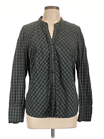 St. John's Bay Long Sleeve Button-Down Shirt (view 1)