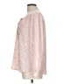 Faded Glory 100% Polyester Pink Long Sleeve Blouse Size L - photo 5