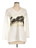 Go Couture Ivory Sweatshirt Size L - photo 1
