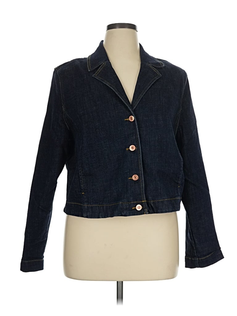Pre-owned Cabi Denim Jacket In Blue