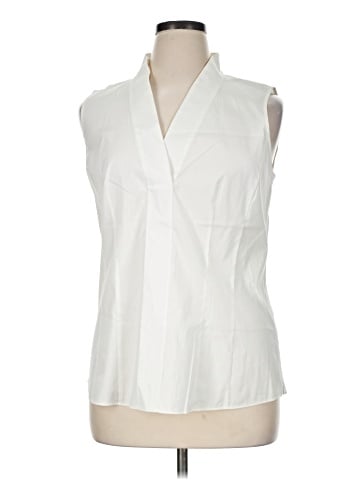 Lafayette 148 New York Sleeveless Blouse (view 1)
