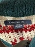 American Eagle Outfitters Chevron-herringbone Teal Pullover Sweater Size S - photo 7