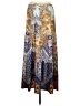 Boston Proper Paisley Blue Casual Skirt Size M - photo 2