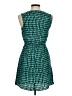 Bebop 100% Polyester Print Teal Casual Dress Size M - photo 2