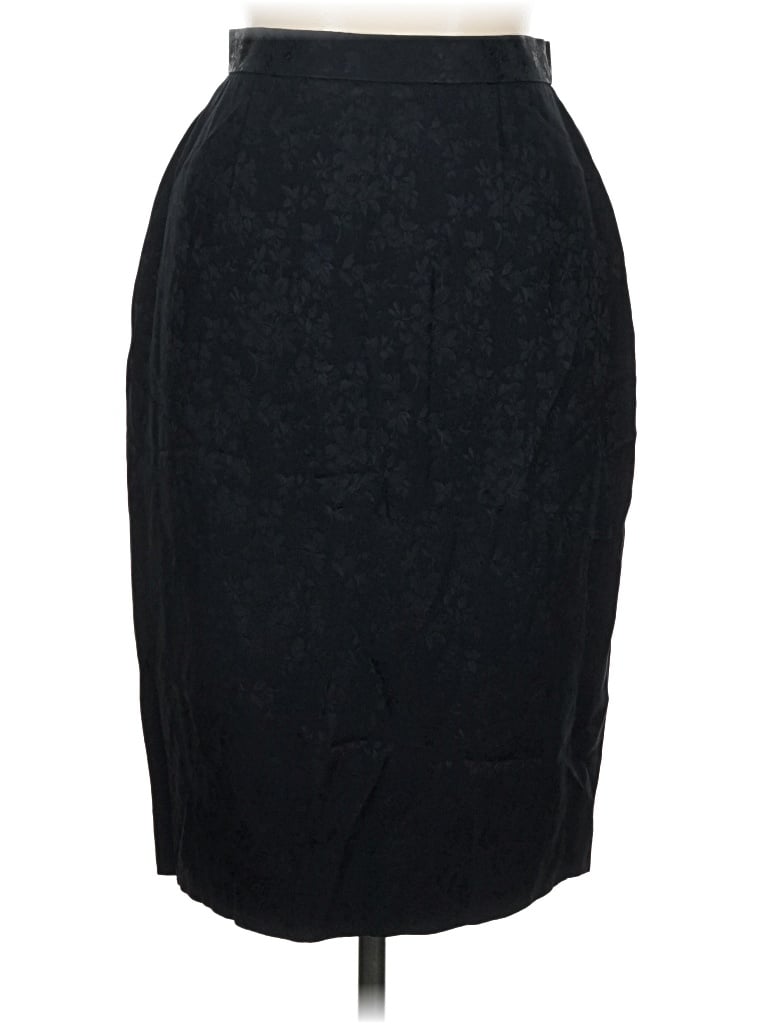 Pre-owned Dana Buchman Formal Skirt In Black