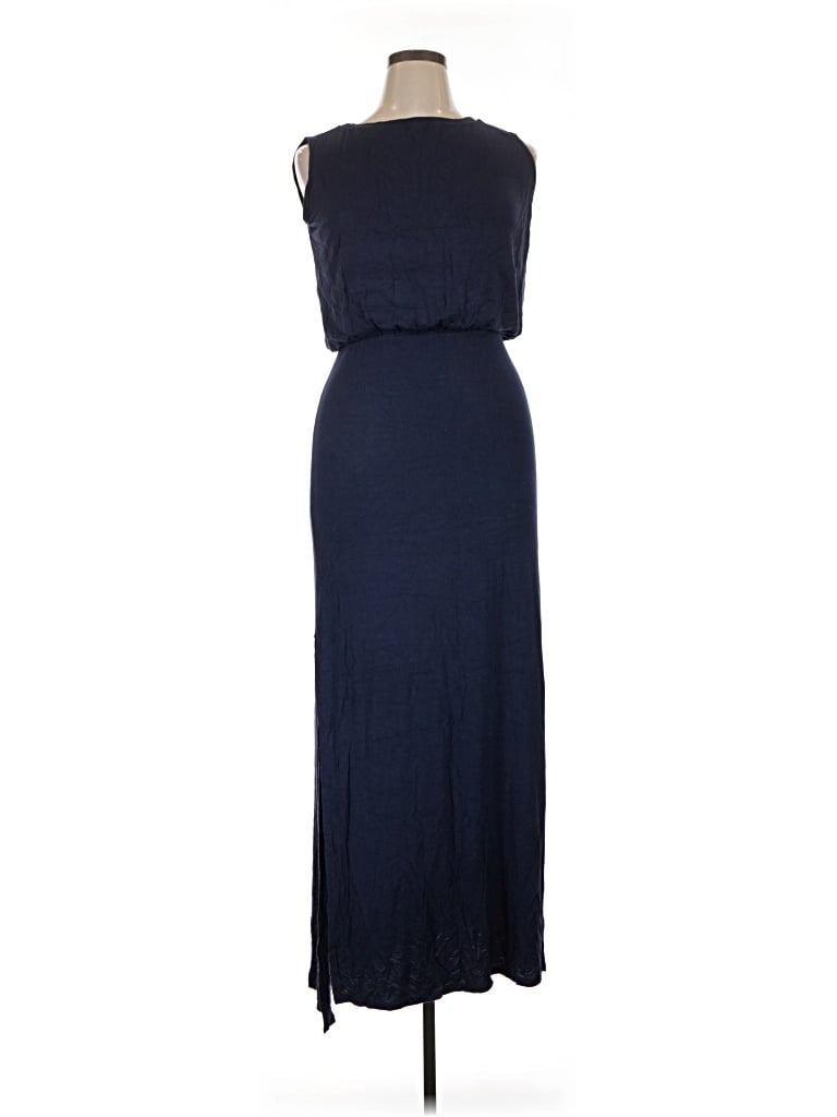 Pre-owned Go Couture Casual Dress In Blue