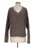 American Eagle Outfitters 100% Cotton Brown Pullover Sweater Size XS - photo 1