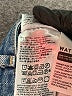 Levi's Hearts Blue Jeans Size 27 waist - photo 9