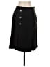 Grace Elements Solid Black Casual Skirt Size 4 - photo 1