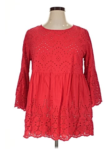 Cal Style 3/4 Sleeve Blouse (view 1)