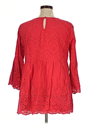 Cal Style 3/4 Sleeve Blouse (view 2)