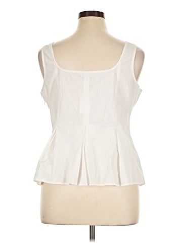J.Crew Factory Store Sleeveless Blouse (view 2)