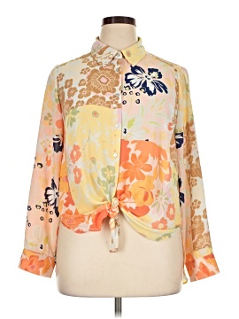 Rose + Olive Long Sleeve Blouse
