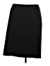Theory Solid Black Formal Skirt Size 10 - photo 1