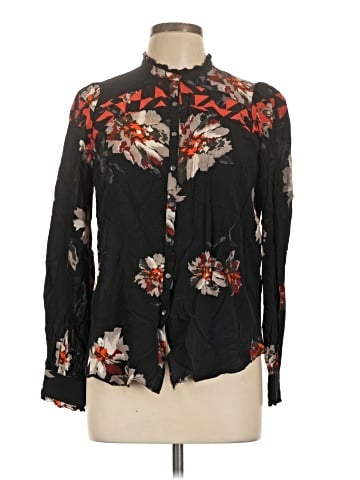 Joie Long Sleeve Blouse (view 1)