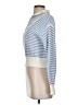 Jessica Simpson Checkered-gingham Blue Pullover Sweater Size XS - photo 5