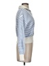 Jessica Simpson Checkered-gingham Blue Pullover Sweater Size XS - photo 4
