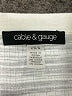 Cable & Gauge Ivory Short Sleeve Top Size L - photo 7