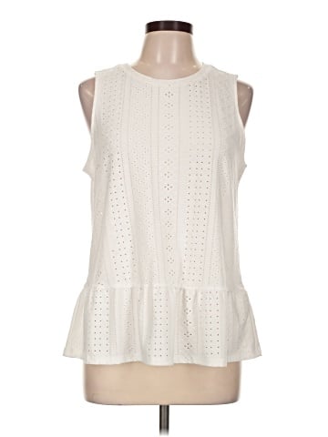 MICHAEL Michael Kors Sleeveless Blouse (view 1)