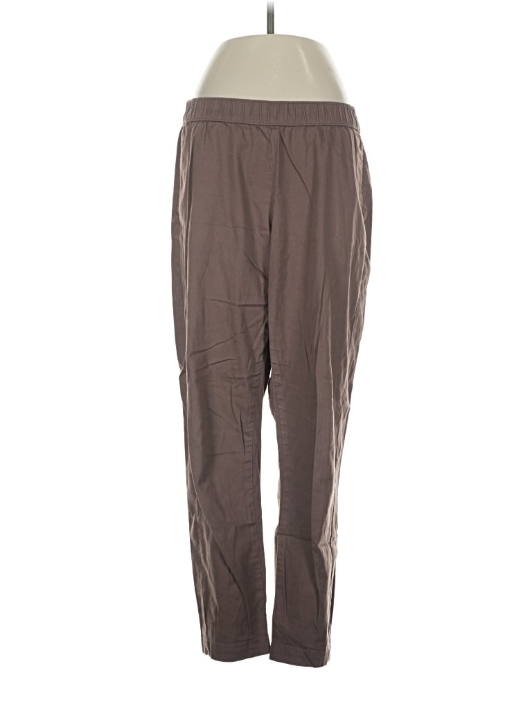 Pre-owned Pact Track Pants In Brown