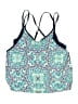 Athleta Paisley Blue Swimsuit Top Size Med - Lg (36B) - photo 1
