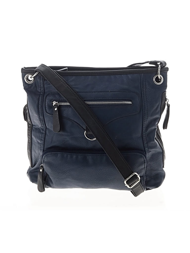 Pre-owned Bueno Crossbody Bag In Blue