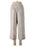 Talbots 100% Linen Chevron-herringbone Gray Linen Pants Size M (petite) - photo 2