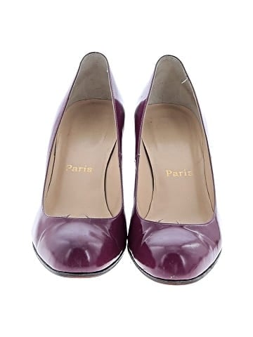 Christian Louboutin Leather Simple 85mm Pumps (view 2)