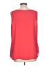 Chico's 100% Polyester Red Sleeveless Top Size Lg (2) - photo 2