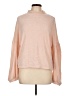 Sanctuary Solid Pink Turtleneck Sweater Size L - photo 1