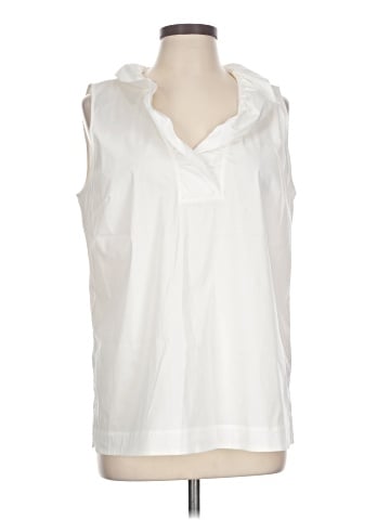Lafayette 148 New York Sleeveless Blouse (view 1)