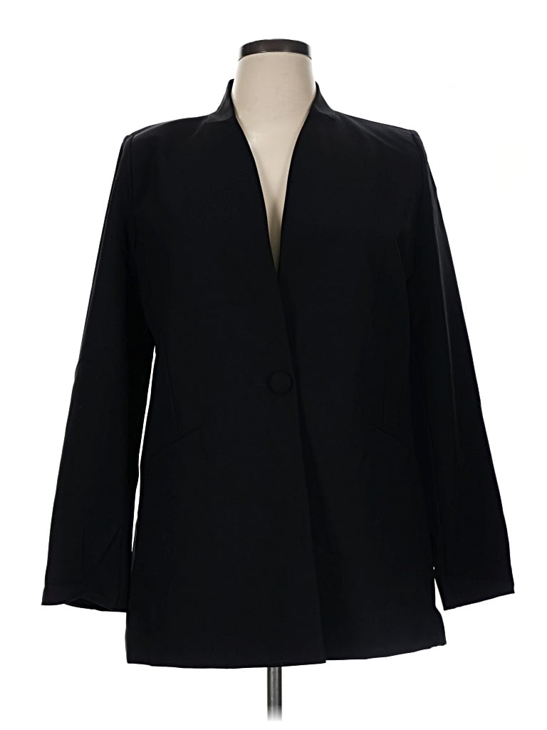 Pre-owned Cabi Blazer Jacket In Black